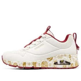 2023 Rok Królika Uno Celebrat-Airy Sneakersy sportowe „White Red Gold”