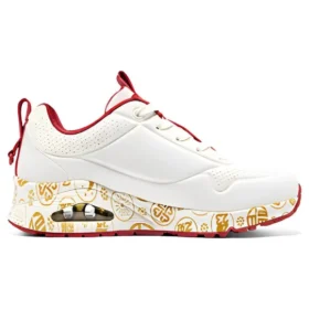 2023 Rok Królika Uno Celebrat-Airy Sneakersy sportowe „White Red Gold”