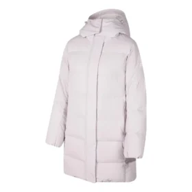 BASIC Długa kurtka puchowa „Pink”
