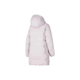 BASIC Długa kurtka puchowa „Pink”