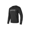 Bluza z grubego materiału z okrągłym dekoltem i haftowaną literą „Multi-Color”