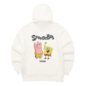 Bluza z kapturem Skechers x SpongeBob SquarePants „White”