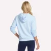 Bluza z kapturem w kwiatowy wzór rombów Bluza z kapturem w kwiatowy wzór rombów