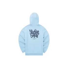 Bluza z kapturem z nadrukiem „Blue Black”