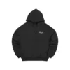 Bluza z kapturem z nadrukiem logo „Black White”