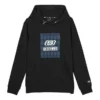 Bluza z kapturem z nadrukiem logo „Czarno-niebieska”