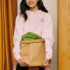 Bluza z kapturem z nadrukiem „Pink”
