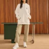 Bluza z kapturem z nadrukiem „White Green”