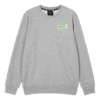 Bluza z nadrukiem logo „Grey White Black Blue”