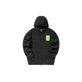 Bluzy z kapturem z nadrukiem „Black White Green”