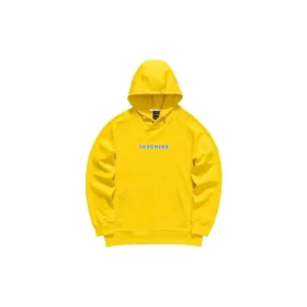 Bluzy z kapturem z nadrukiem „Yellow White Blue”
