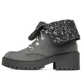 Botki Teen Spirit Knit Buzz „Black Charcoal”