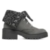Botki Teen Spirit Knit Buzz „Black Charcoal”