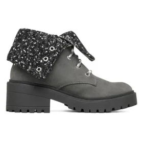 Botki Teen Spirit Knit Buzz „Black Charcoal”