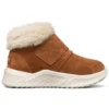 Botki zimowe „Tan White”