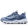Buty D’ Lites Velvet Low-top Clunky Szare/Niebieskie