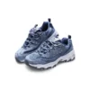Buty D’ Lites Velvet Low-top Clunky Szare/Niebieskie