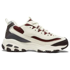 Buty D’ Lites Zip Along „White Burgundy Grey”
