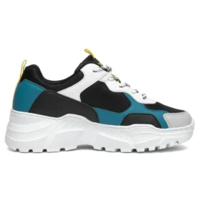 Buty do biegania B-Rad białe/czarne/niebieskie