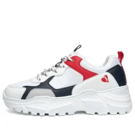 Buty do biegania B-Rad białe/czerwone
