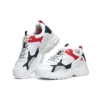 Buty do biegania B-Rad białe/czerwone