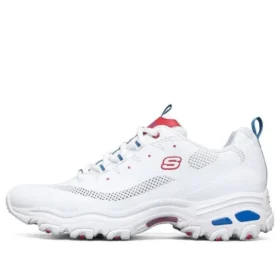 Buty do biegania D’ Lites 1.0 Low-Top białe/niebieskie/czerwone