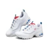 Buty do biegania D’ Lites 1.0 Low-Top białe/niebieskie/czerwone