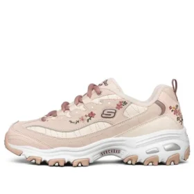 Buty do biegania D’ Lites 1.0 Low-Top Thick Bottom, różowo-białe