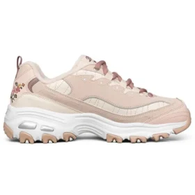 Buty do biegania D’ Lites 1.0 Low-Top Thick Bottom, różowo-białe