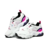 Buty do biegania D Lites 3.0 Air Low Top, białe/czarne/różowe