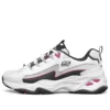 Buty do biegania D’ Lites 4.0 low GS białe/czarne/różowe