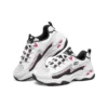 Buty do biegania D’ Lites 4.0 low GS białe/czarne/różowe