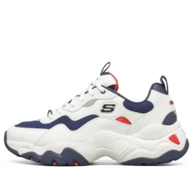 Buty do biegania D Lites Low-Top Białe/Niebieskie/Czerwone