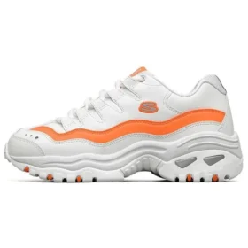 Buty do biegania Energy-Over Joy Low-Top białe/pomarańczowe