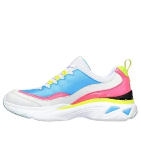 Buty do biegania Energy Racer Low-Top Białe/Niebieskie