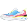 Buty do biegania Energy Racer Low-Top Białe/Niebieskie