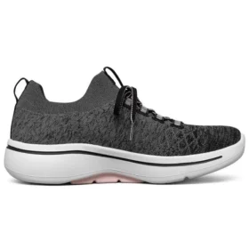 Buty do biegania Go Walk Arch Fit, szaro-biało-czarne