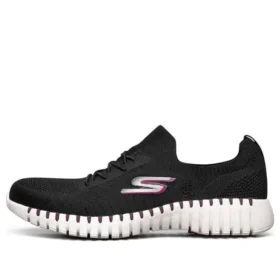 Buty do biegania Go Walk Smart, czarne/białe/fioletowe