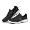 Buty do biegania Go Walk Smart, czarne/białe/fioletowe