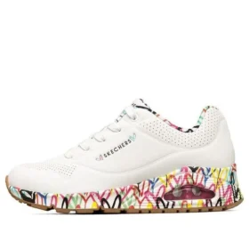 Buty do biegania James Goldcrown x Skechers Uno Low, białe
