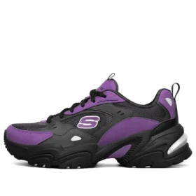 Buty do biegania One Punch Man x Skechers Stamina V2 Low-Top, czarne/fioletowe