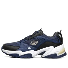 Buty do biegania One Punch Man x Skechers Stamina V2 Low-Top Niebieskie/Czarne