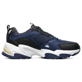 Buty do biegania One Punch Man x Skechers Stamina V2 Low-Top Niebieskie/Czarne