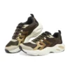 Buty do biegania Stamina Airy Low-Top, brązowe