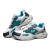 Buty do biegania Stamina Airy z niską cholewką Białe/Niebieskie/Zielone