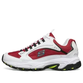 Buty do biegania Stamina białe/czarne/czerwone