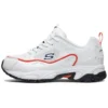 Buty do biegania Stamina białe/czerwone/czarne