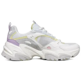 Buty do biegania Stamina V2 low GS Białe/Fioletowe