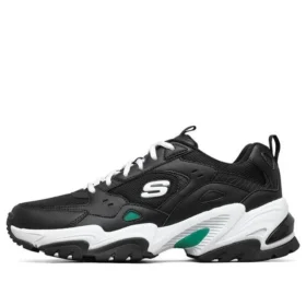 Buty do biegania Stamina V2 Low-Top Czarne/Zielone/Białe