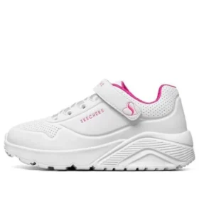 Buty do biegania Uno Lite K Białe/Różowe/Czerwone